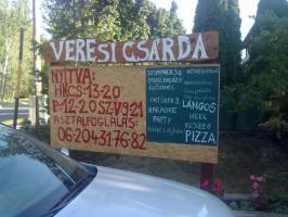 Kik�t� a veresi Cs�rd�hoz